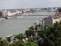 Budapest latkepe a varbol - hidak a Dunan